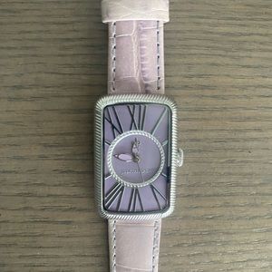 Judith Ripka lavender watch